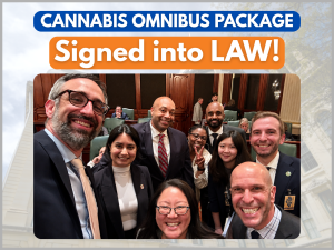 Rep. Morgan Celebrates Governor Pritzker Signing Legislation Expanding Access to Medical Cannabis for Illinois Patients
