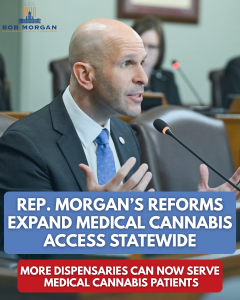 Rep. Morgan’s Cannabis Reforms Expand Medical Cannabis Access to 37 Additional Illinois Dispensaries